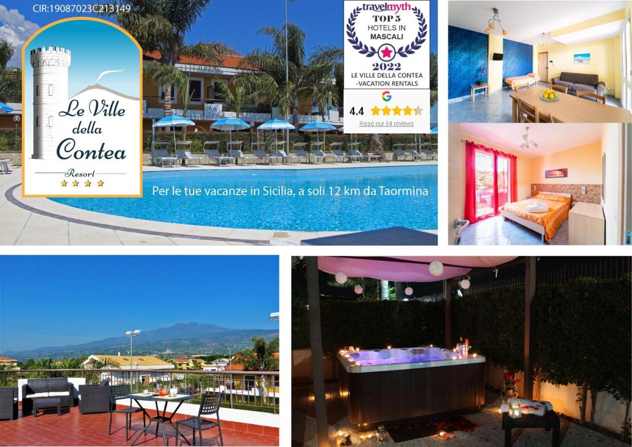 Le Ville Della Contea -Vacation Rentals Mascali Exteriör bild